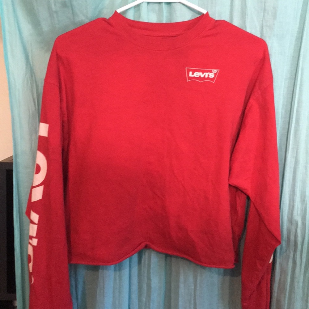Red Levi’s long sleeve